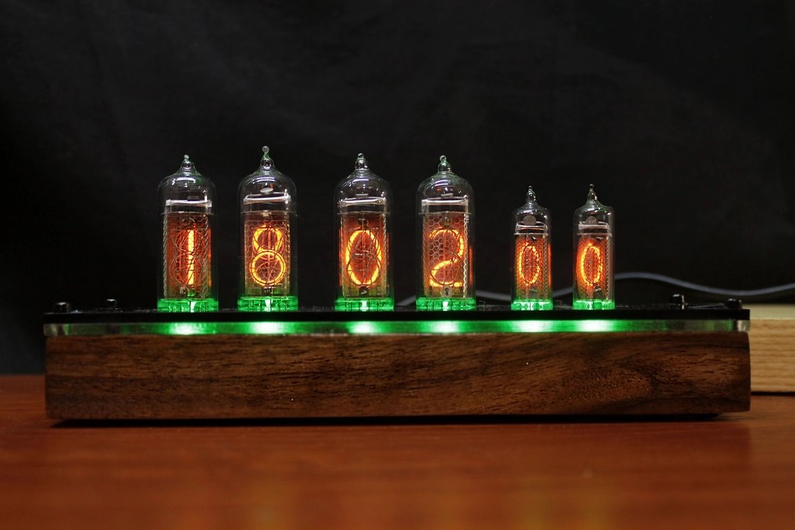 Nixie clock IN-14 and IN-16 tube