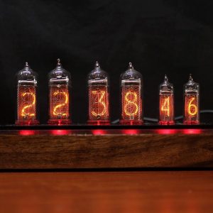 Nixie clock IN-14 and IN-16 tube