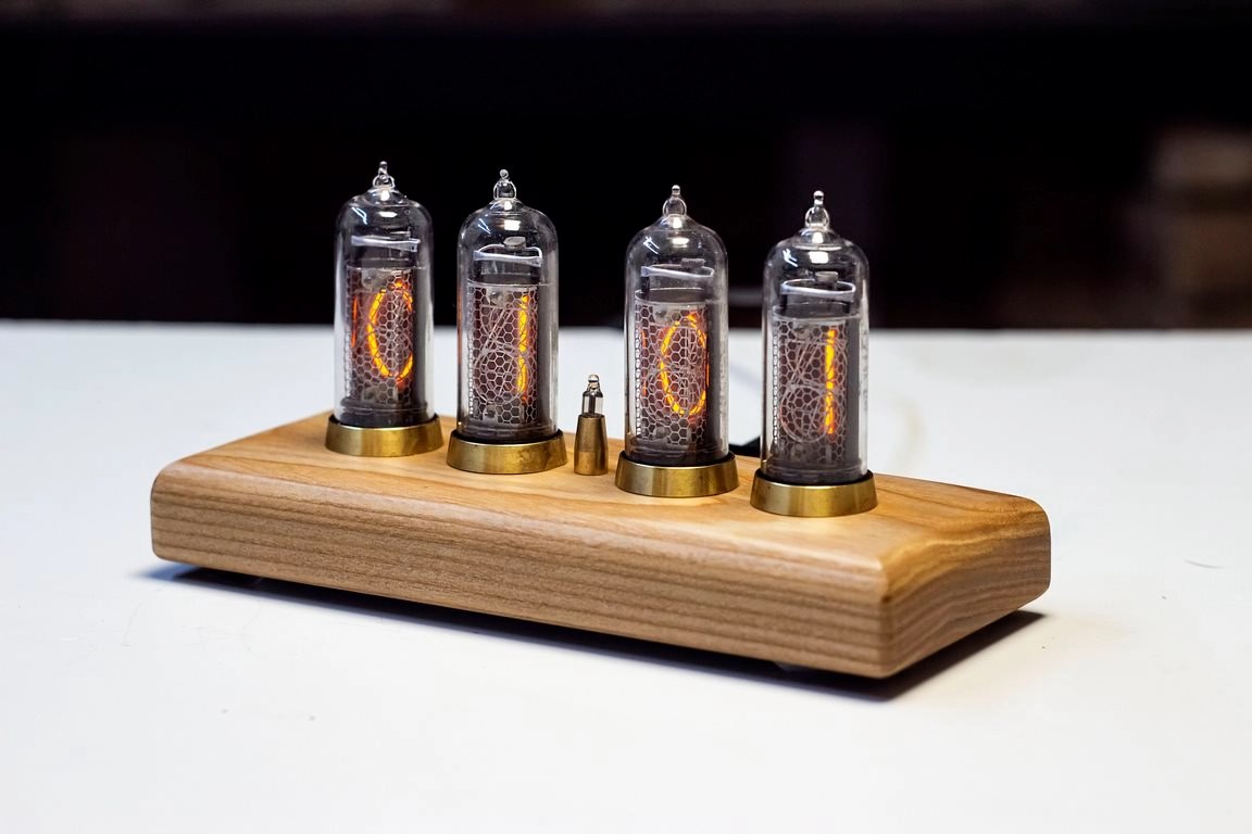 Nixie clock in-14, in14 tube