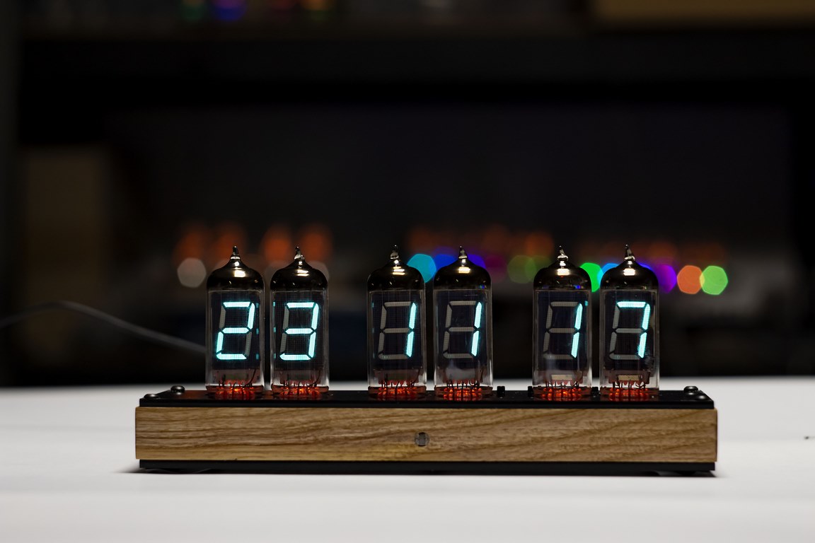 tube clock VFD IV-11 IV-12
