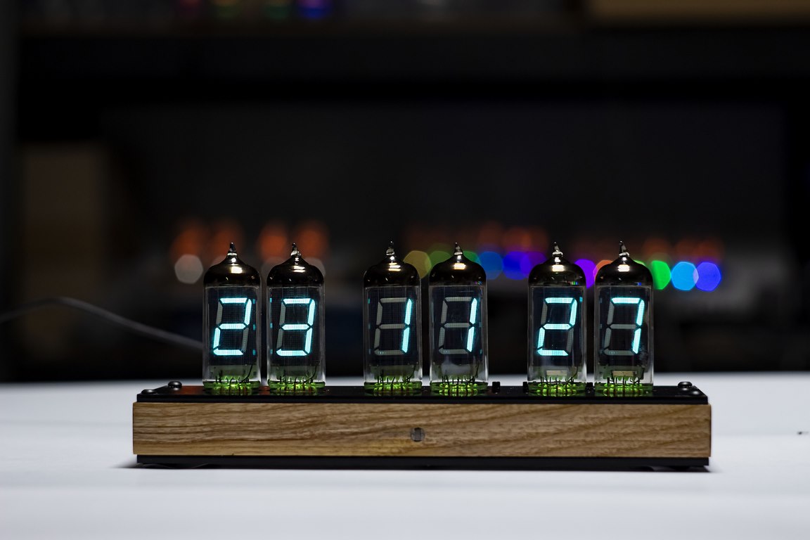 tube clock VFD IV-11 IV-12